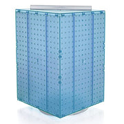 Azar Displays Pegboard only / Blue / 14 inches (W) x 14 inches (D) x 20 inches (H) Panels & Units