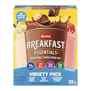 Carnation Breakfast Essentials Chocolate / Vanilla / Strawberry / 1.26 Ounce (Pack of 60) / 1 Chocolate Drink Mixes
