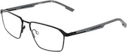 Flexon E1157 N Satin black 55/16/145 MAN Eyewear Frame