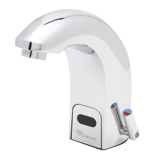 ChekPoint Electronic Above Deck Faucet by T&S Brass – Brass, Model EC-3142