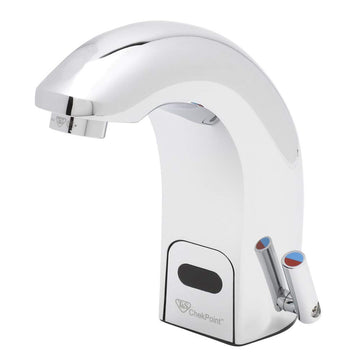 ChekPoint Electronic Above Deck Faucet by T&S Brass – Brass, Model EC-3142