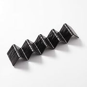 American Metalcraft THMB5 Melamine Taco Holder, Black, 4 or 5 Compartments