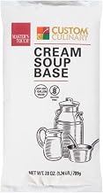 Custom Culinary Master's Touch Cream Soup Base, No MSG Added, Preservative Free, Instant Creamy Base for Soups, Sauces, and Casseroles, 28 Ounce Can (Pack of 6)