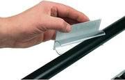 Aigner Label Holders - 4X2" - Package Of 25 - Clear by Anglevision – Clear, Pack of 25, Model AV-2400