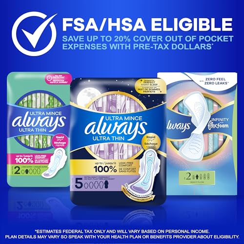 Always Size 2 / 58.0 / 58 count Sanitary Napkins