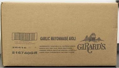 Girards Garlic Mayo Aioli Sauce, 5 Gallon - 4 per case.