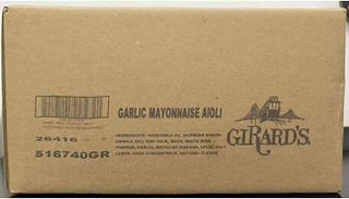 Girards Garlic Mayo Aioli Sauce, 5 Gallon - 4 per case.