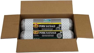 Farmland 58 Percent Lean Pork Sausage Roll, 6 Pound -- 2 per case.