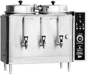 Grindmaster Stainless Steel Electro-Mechanical Timer Twin Chinese Hot Tea Urn, 3 Gallon - 33.5 x 17.5 x 28.5 inch -- 1 each.