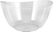 Maryland Plastics Crystal - Clear Plastic Bowl (10 qt.) 1 Pc. - Sleek & Durable Crystalware, Perfect for Entertaining, Weddings, Parties, Gatherings, & Everyday Use