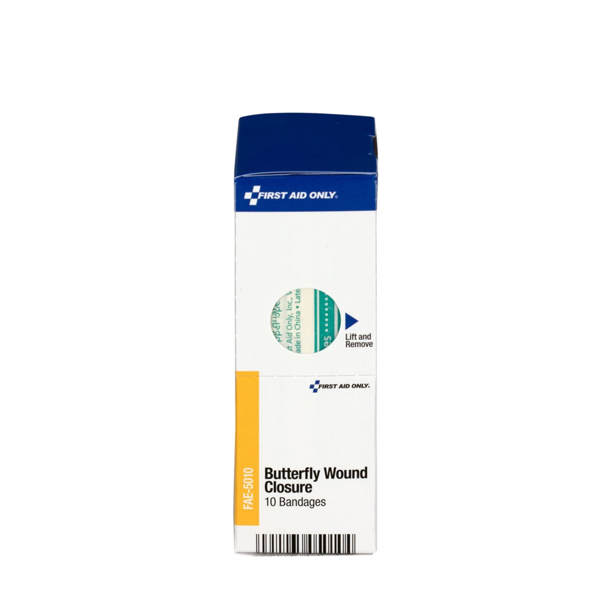 American Red Cross Butterfly Wound Closure by First Aid Only – Small, Plastic, White, Model FAE-5010