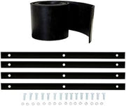Buyers Products 1309015 Snowplow Deflector Replacement OEM Part 12898 with Mounting Kit for Improved Snow Control and Durable Performance During Snow Removal Operations