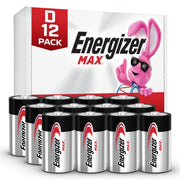 Energizer 12 Count (Pack of 1) / D12 / Silver D