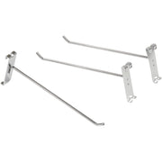 Grid Wall Peg Hook by Nexel – Alloy Steel, Pack of 12, Model GW/H10