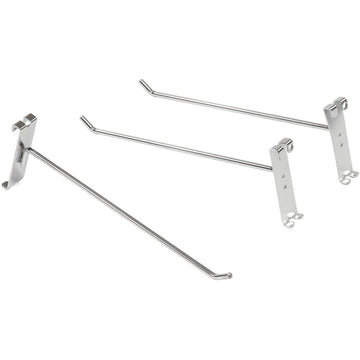 Grid Wall Peg Hook by Nexel – Alloy Steel, Pack of 12, Model GW/H10