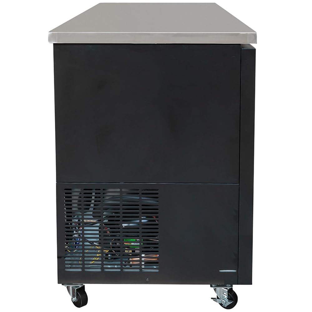 58 7/8" Bar Refrigerator by MOTAK – 61.22x30.51x41.73, In Description, Check Images, Model MBB-2D-60-G-X