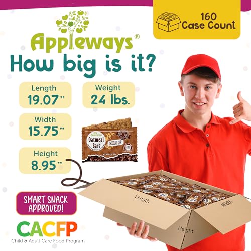 Appleways Chocolate Chip / 2.4 Ounce (160 Count) / 160 Whole Grain