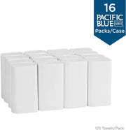 Multifold Premium 2-Ply Paper Towels (Previously Signature) by GP PRO by Pacific Blue Select – 1 Count (Pack of 16), Paper, White, Pack of 16, Model 21000