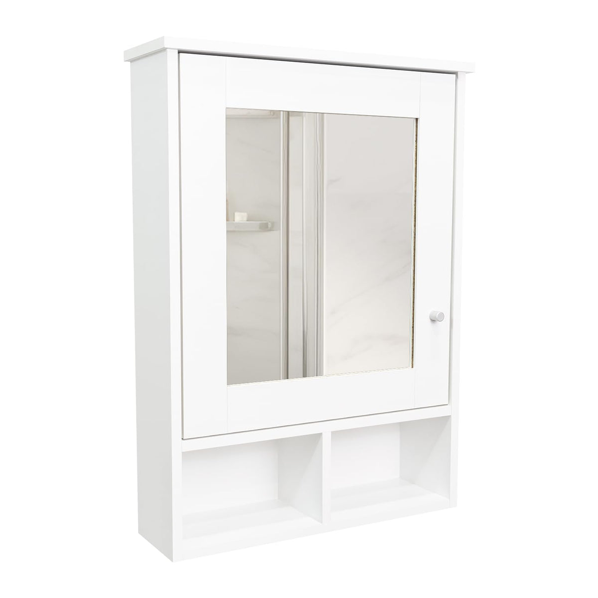 Tuhome White / Modern / 1 Medicine Cabinets