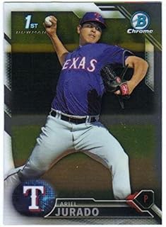 2016 Bowman Chrome Prospects #BCP48 Ariel Jurado Rangers MLB Baseball Card NM-MT