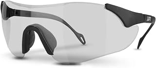 LIFT Safety LIFT Method Safety Glasses, Matte Black Partial‑Frame, M–L Fit, ANSI Z87.1