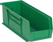 QUANTUM STORAGE SYSTEMS K-QUS234GN-6 6-Pack Ultra-Stack and Hang Bins, 14-3/4" x 5-1/2" x 5", Green