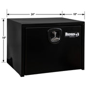 Buyers Products Steel Underbody Truck Box Black 18 x 18 x 24 In by Buyers Products Company – 18 x 18 x 24 Inches, Alloy Steel, Black Gloss, Model 1732300