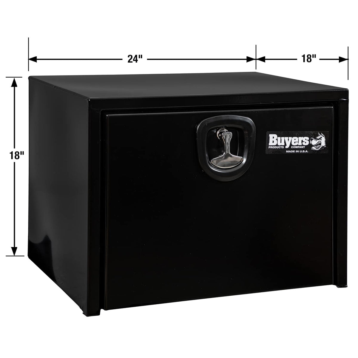 Buyers Products Company Black Gloss / 18 x 18 x 24 Inches / 1732300 Truck Bed Toolboxes
