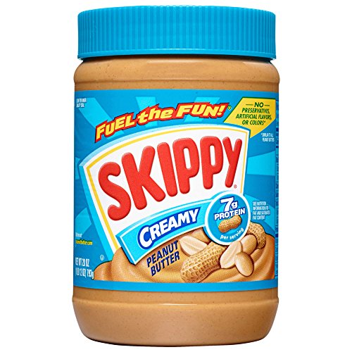 SKIPPY Peanut Butter / 28 Ounce (Pack of 12) / Creamy Peanut Butter