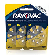 Rayovac 24 Count (Pack of 1) / 10, 24 Free / 1 Batteries & Chargers