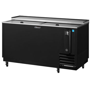Refrigerated Bottle Cooler by Turbo Air – 65 in, 21.0 cubic_feet, STAINLESS STEEL, Black, Model TBC-65SB