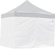 E-Z UP 10'Canopy Sidewall, Set of 4, Fits 10' x 10' Straight Leg Canopy, Quick Attachment Straps, White