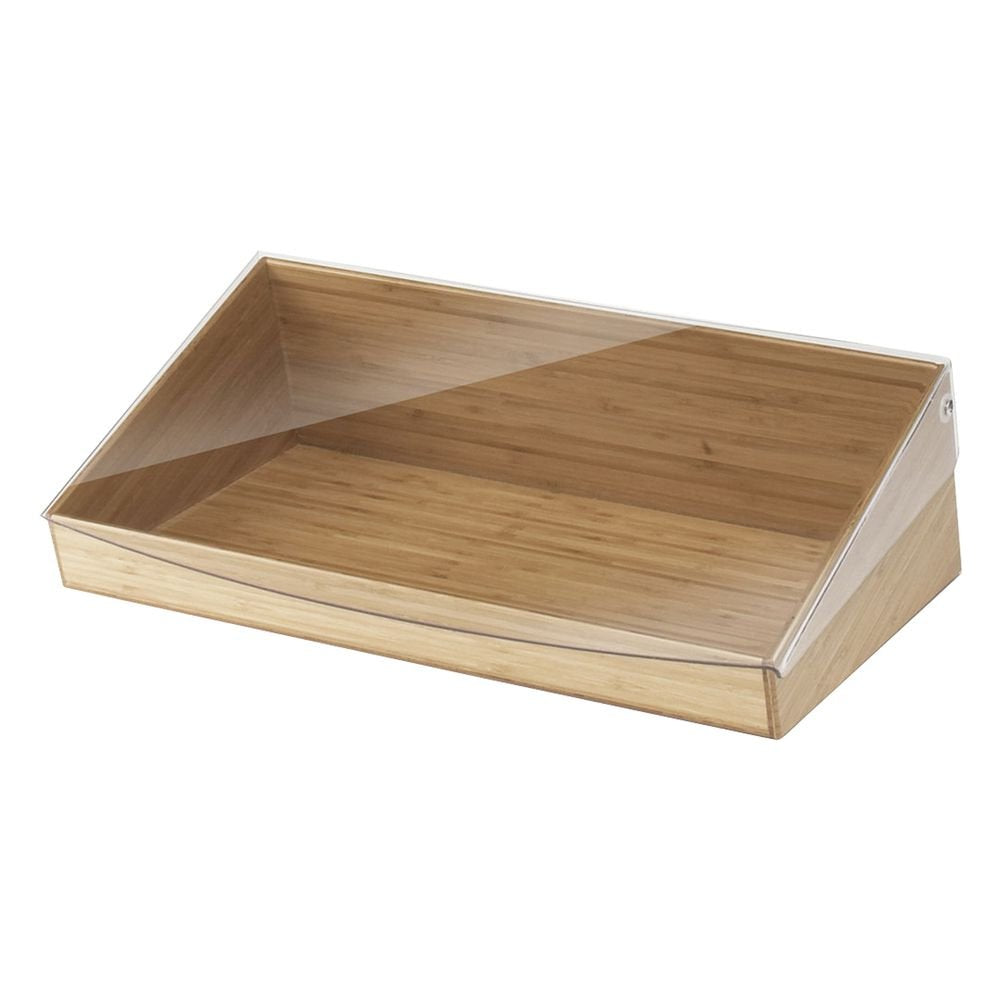 Bin with Lid by CAL-MIL – 20", Bamboo, Model 1332-12-60
