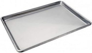 901318SS Half Size Heavy Duty Stainless Steel Sheet Pan, 13" x 18" x 1", 20 Gauge Stainless Steel,