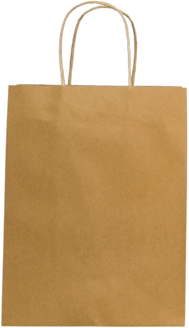 Prime Time 8 x 5 x 10 in. Kraft Paper Bags44; Natural by PTP BAGS – Inches, Cardboard, Pack of 44, Model NK8510
