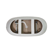 Allegra Soaking Bathtub by Lighting Design – White