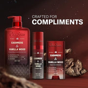 Old Spice Cashmere + Vanilla Wood / 3 Ounce (Pack of 12) / 12 Deodorant