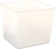 Tot Mate Opaque Bin (Large), Pack of 5, 12.75" x 11" x 11.06", Plastic Storage Baskets, Classroom Storage Bins