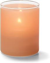 Hollowick Satin Terra Cotta Tealight Cylinder Glass Lamp, 2 1/2 inch Height - 1 Each.