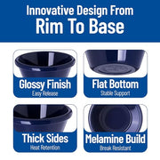 Carlisle FoodService Products Cobalt / 6 oz / 48 Ramekins