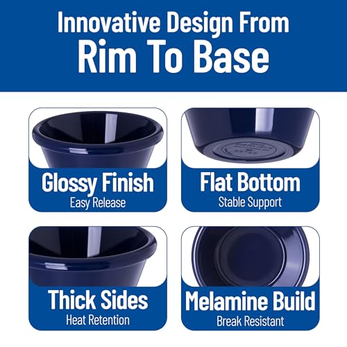 Carlisle FoodService Products Cobalt / 6 oz / 48 Ramekins