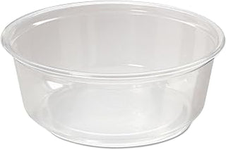 Fabri-Kal Alur PET Rolled Rim Round Deli Container Clear, 8.5 oz. | 500/Case
