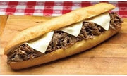 Kings Command Foods Raw Lightly Marinated Philly Beef Steak, 4 Ounce -- 40 per case.