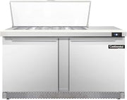 SW60-18M-FB Mighty Top Sandwich Unit, 60" W, With 18 Pan Top Openings & Front Breathing