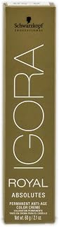 Schwarzkopf Professional Igora Royal Absolutes Hair Color, 6-50, Dark Blonde Gold Natural, 2.1 Ounce