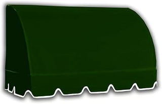 AWNTECH 10.38 FT. Savannah Fixed Awning 124.5 in. W X 31 in. H X 24 in. D Acrylic Fabric in Forest SV22-10F