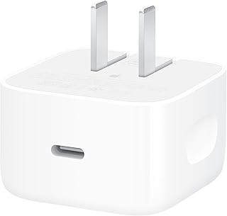 Apple 40W Dynamic Power Adapter with 60W Max | 40W USB-C power adapter with 60W dynamic output for iPhone 17, iPhone Air and USB-C devices