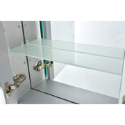 Elegant Lighting Silver / 23.5"Lx5.5"Wx30"H / Modern Medicine Cabinets
