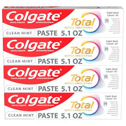 Colgate Clean Mint / 5.1 Ounce (Pack of 4) / 4 Toothpaste