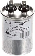Fits Manitowoc Ice 325P156H44N25A4XMC Run Capacitor 15uF 440VAC 2" Diameter Round
